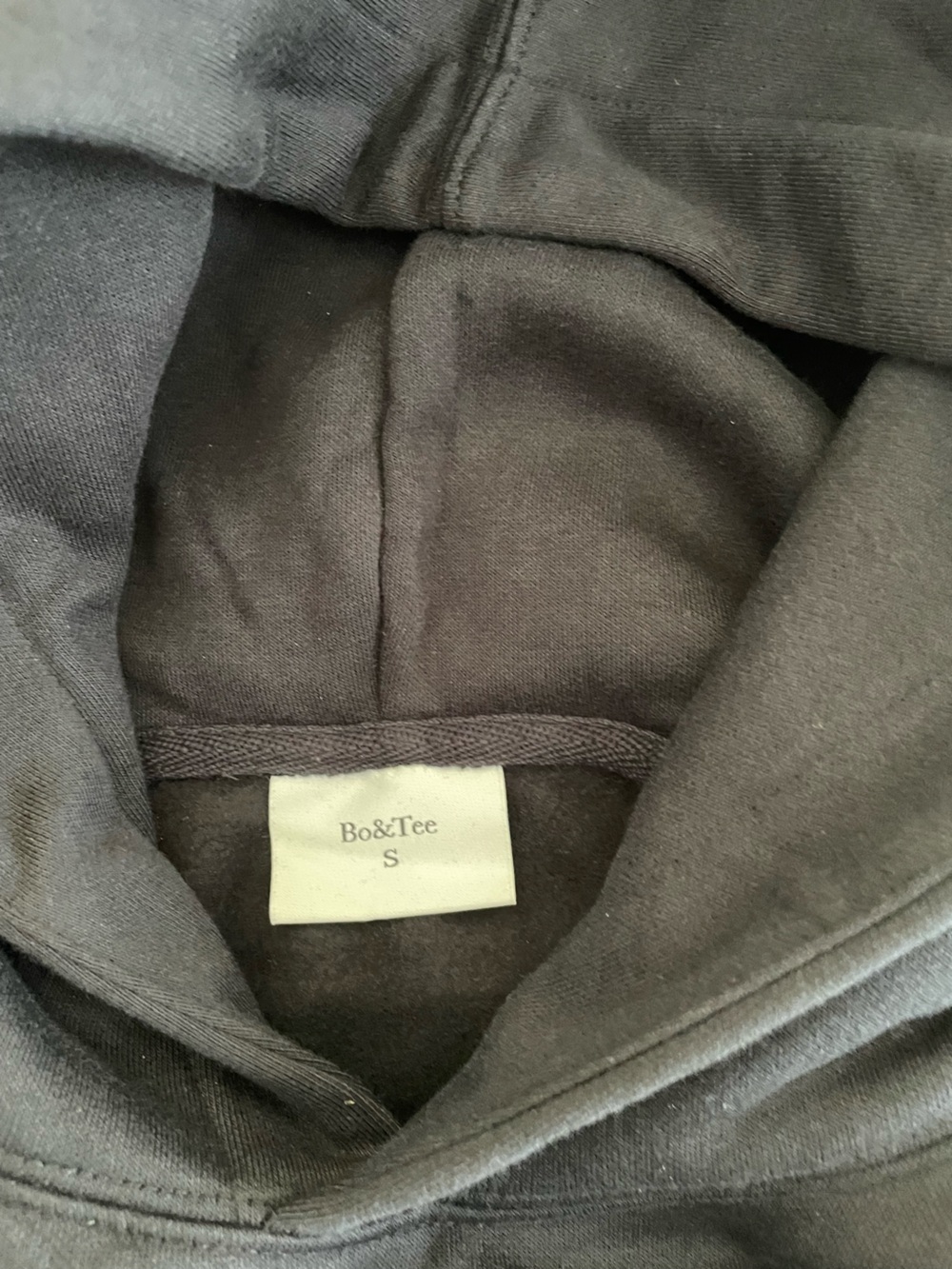 ❌SOLD❌Bo & Tee  "PROGRESS NOT PERFECTION" Cropped Hooded Sweatshirt - Picture 5 of 9